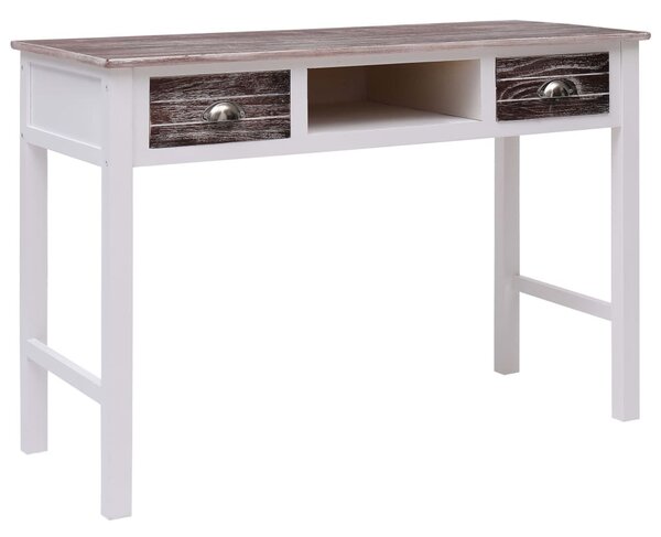 Barna fa íróasztal 110 x 45 x 76 cm