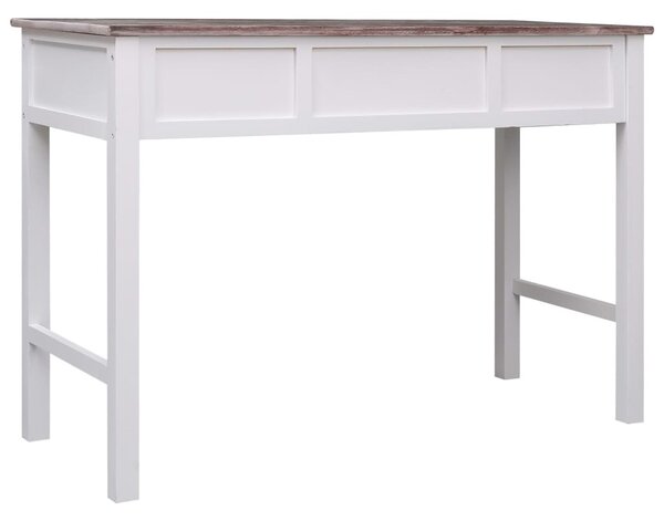 Barna fa íróasztal 110 x 45 x 76 cm