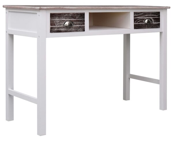 Barna fa íróasztal 110 x 45 x 76 cm