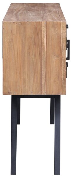 Tömör tíkfa kisszekrény 110x30x75 cm