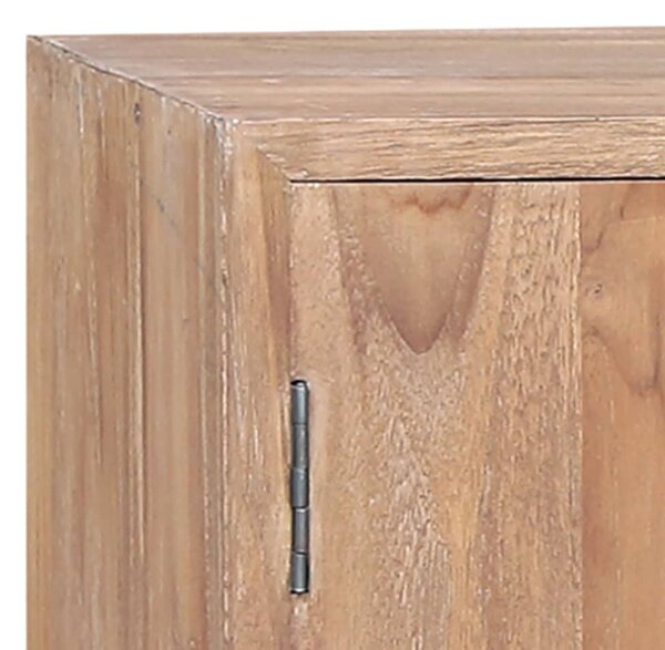 Tömör tíkfa kisszekrény 110x30x75 cm