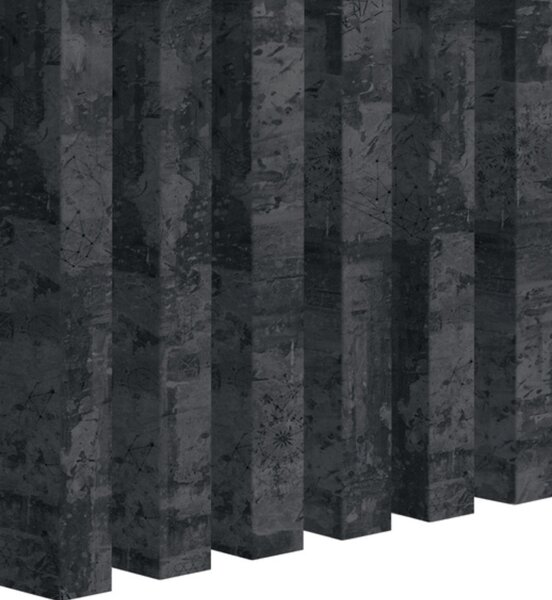 Loft szürke beton Lamella falburkolat, bordázott panel (2,9x275cm)