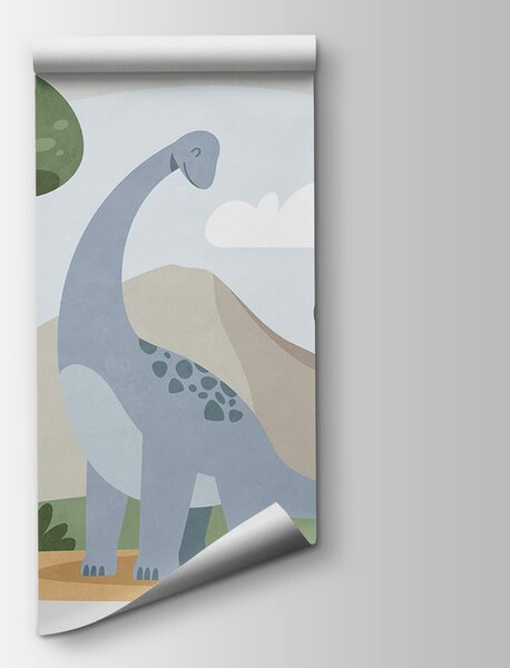 Fotótapéta Dinosaurusról készült karikatúra, Dinoszauruszos fotótapéta, Népszerű fotótapéta, t00738 - Tapeko.hu