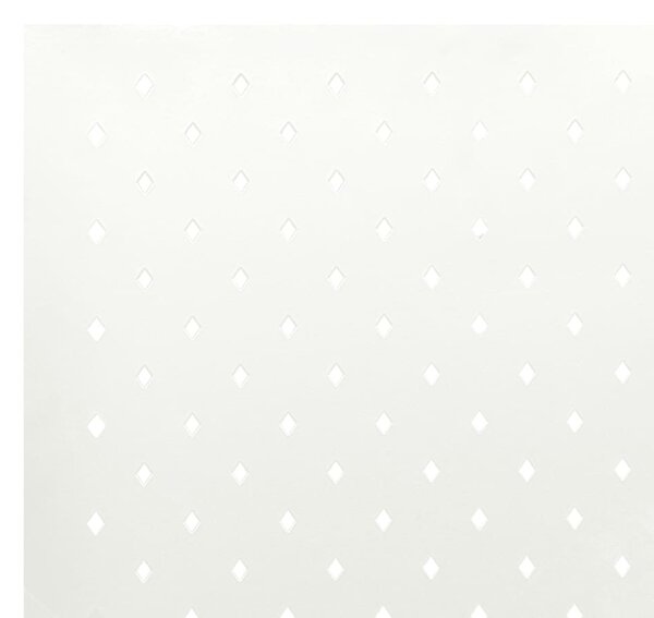 2 db fehér acél 4-paneles térelválasztó 160 x 180 cm