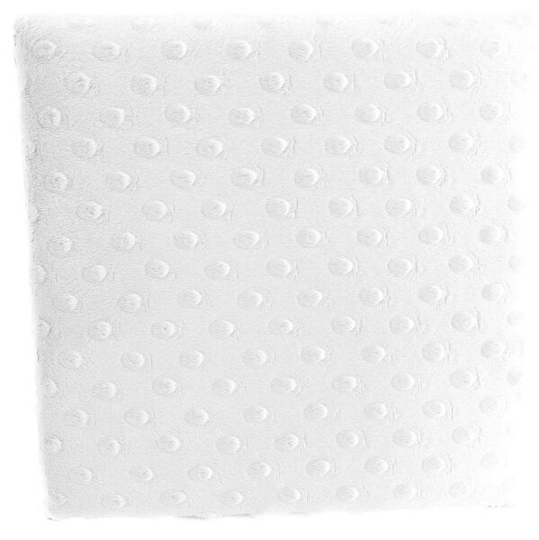 KERMA falpanel 25×25 cm minky textil gyermek falburkolat, több színben - Ekrü minkyg1
