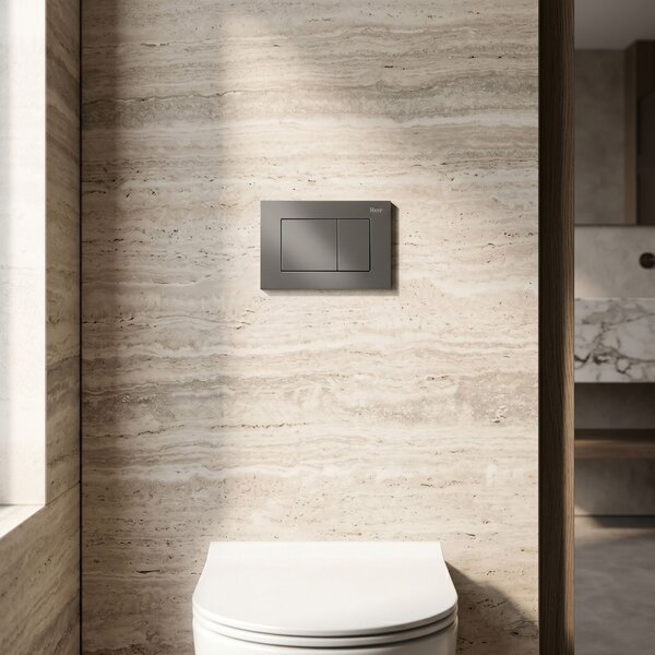WC öblítő gomb Rea J K011A-Q és Slim 024N Titan