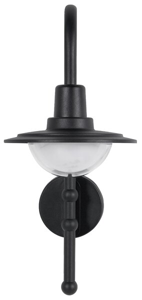 LED kültéri falilámpa PORTELO Fekete