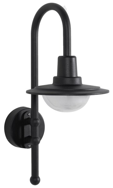 LED kültéri falilámpa PORTELO Fekete