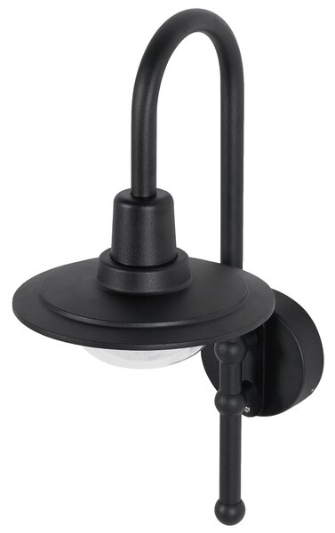 LED kültéri falilámpa PORTELO Fekete