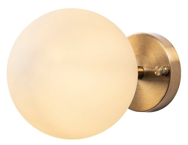 Fehér-bronzszínű fali lámpa ø 15 cm Atmaca – Opviq lights
