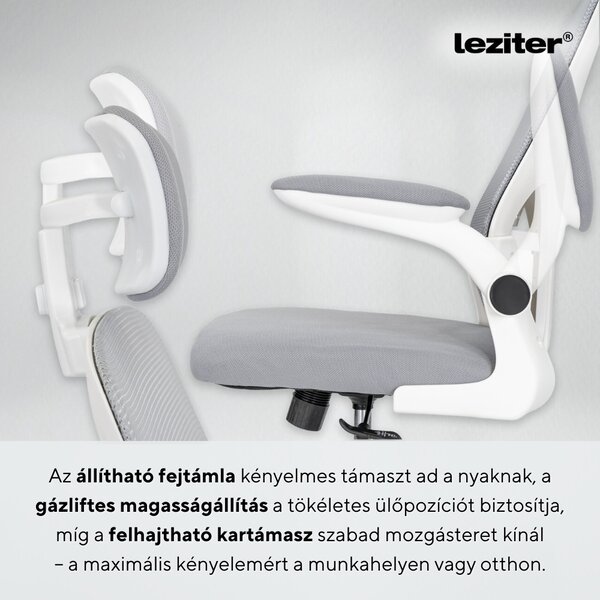 Family One íróasztal szett Flexo ergonomikus forgószékkel
