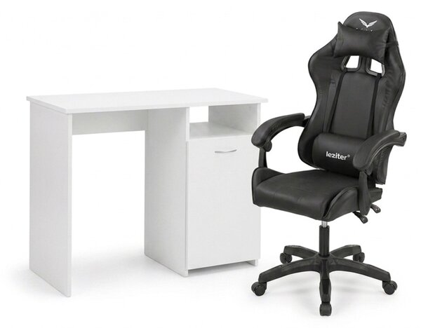 Family One íróasztal szett Raven gamer forgószékkel