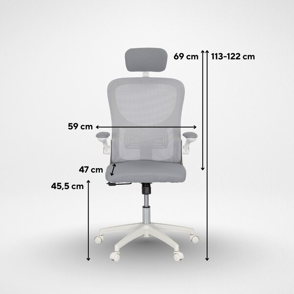 Family One íróasztal szett Flexo ergonomikus forgószékkel