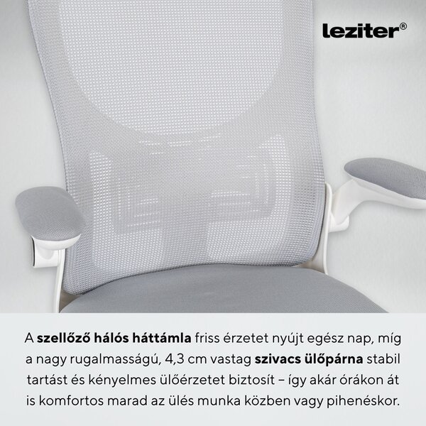Family One íróasztal szett Flexo ergonomikus forgószékkel