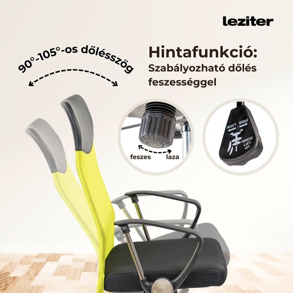 Family One íróasztal szett Fit ergonomikus forgószékkel