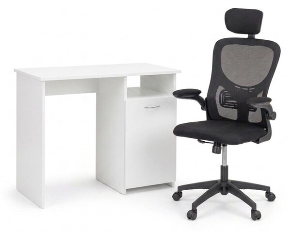 Family One íróasztal szett Flexo ergonomikus forgószékkel