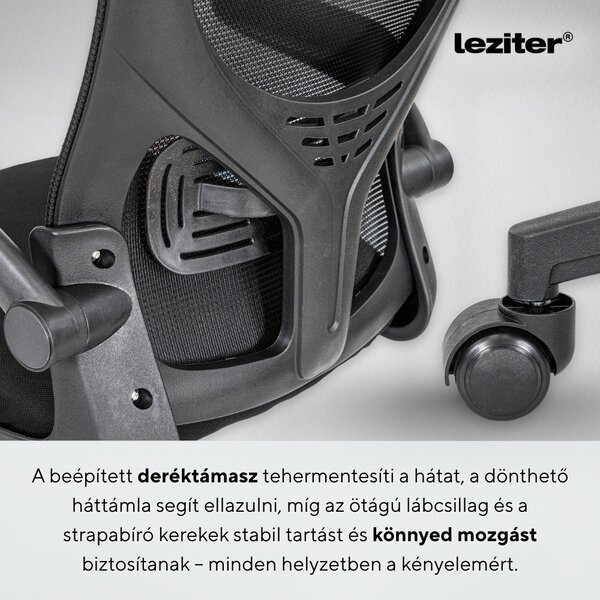 Family One íróasztal szett Flexo ergonomikus forgószékkel