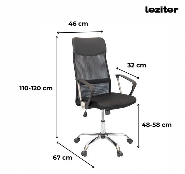 Family One íróasztal szett Fit ergonomikus forgószékkel