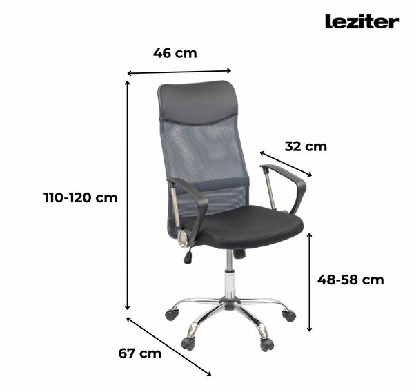 Family One íróasztal szett Fit ergonomikus forgószékkel