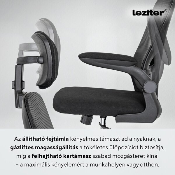 Family One íróasztal szett Flexo ergonomikus forgószékkel