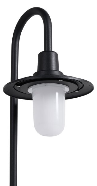 Kültéri LED lámpaoszlop ABEDES Fekete