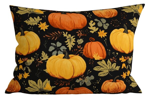 Mikroszálas párnahuzat ORANGE PUMPKINS 50x70 cm, színes kivitel