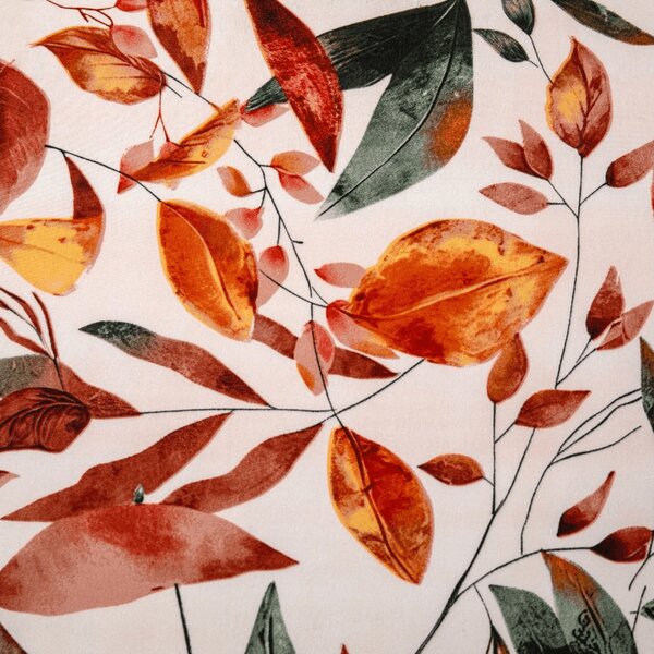 Mikroszálas lepedő AUTUMN LEAVES színes 90x200 cm