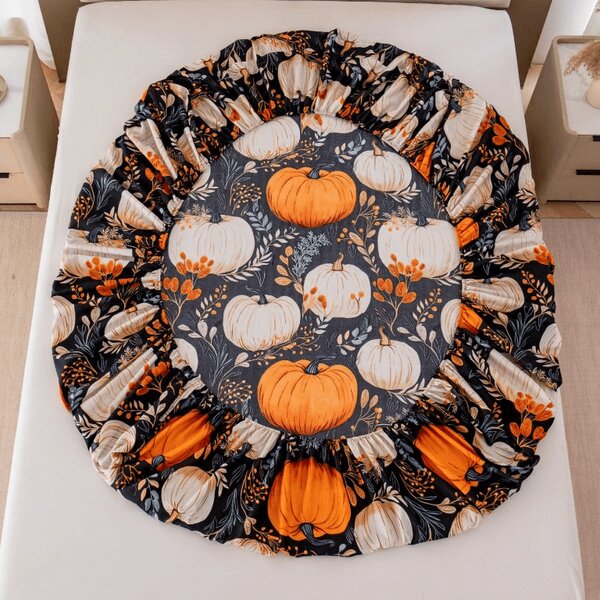Mikroszálas lepedő MAGIC PUMPKIN színes 90x200 cm