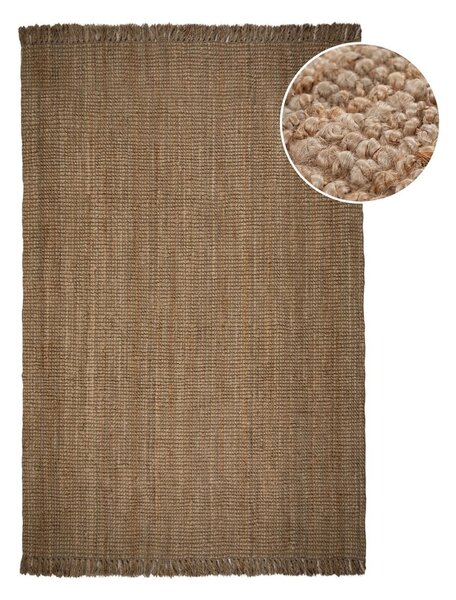 Jute barna juta szőnyeg, 120 x 170 cm - Flair Rugs