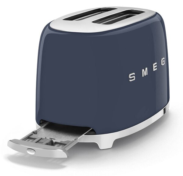 SMEG Kenyérpirító, Retro, 2 Szeletes, Tengerészkék