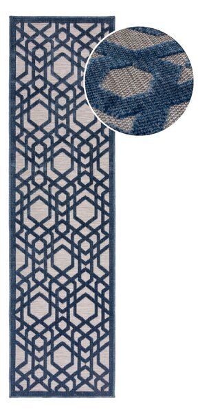 Kék kültéri szőnyeg 230x66 cm Oro - Flair Rugs
