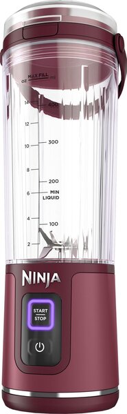 NINJA KITCHEN Blast BC151EUCR vezeték nélküli turmixgép, berry/fekete, 530ml BC151EUCR