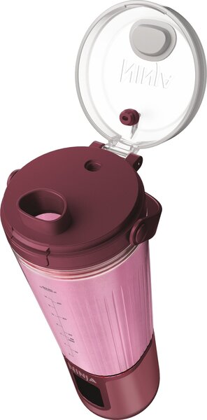 NINJA KITCHEN Blast BC151EUCR vezeték nélküli turmixgép, berry/fekete, 530ml BC151EUCR