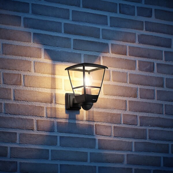 Kültéri Lámpa STEINEL, L 10 S, dimmable, Fekete, Műanyag
