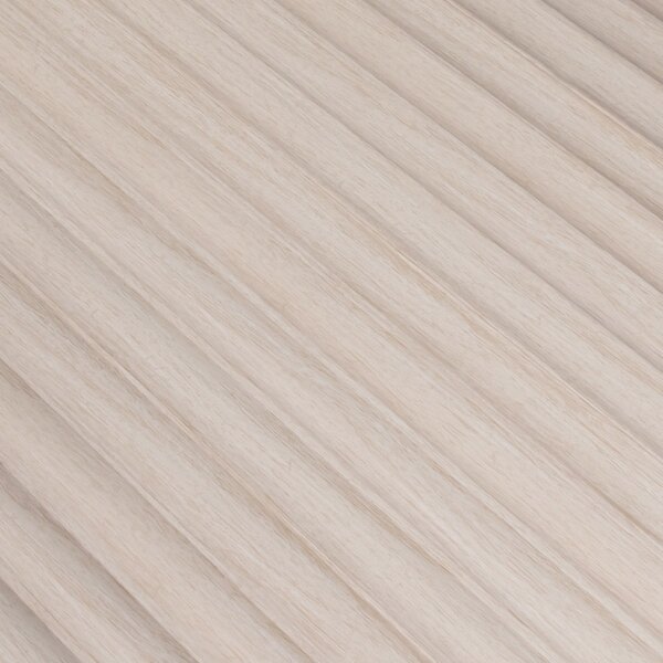 ONDA Oak White Lamelio lamella fehér tölgy falburkolat, beltéri bordás falipanel (12x270cm)