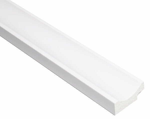 ONDA Fehér festhető Lamelio lamella falburkolat jobb oldali záróelem (3,2x270cm)