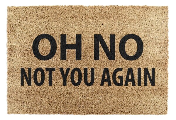 Kókuszrost lábtörlő 40x60 cm Not You Again – Artsy Doormats