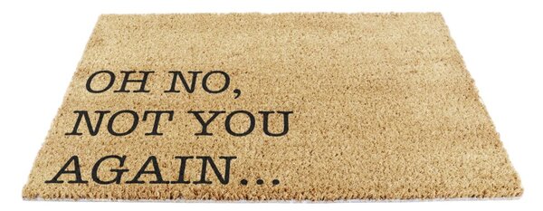 Kókuszrost lábtörlő 40x60 cm Oh No Not You Again – Artsy Doormats