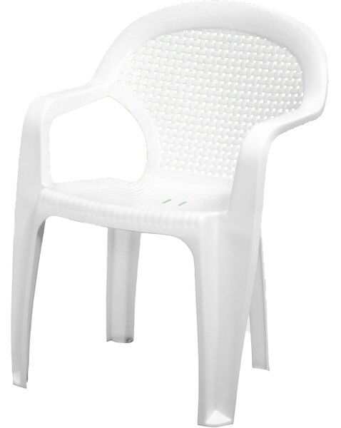 Chicago alacsony támlás szék fehér