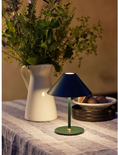 Kültéri Lámpa Halo Design, dimmable, Zöld, Nappali, Fém