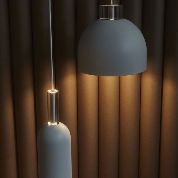 Függőlámpa AYTM, Luceo, dimmable, Fehér, Nappali, Fém, Dizájn