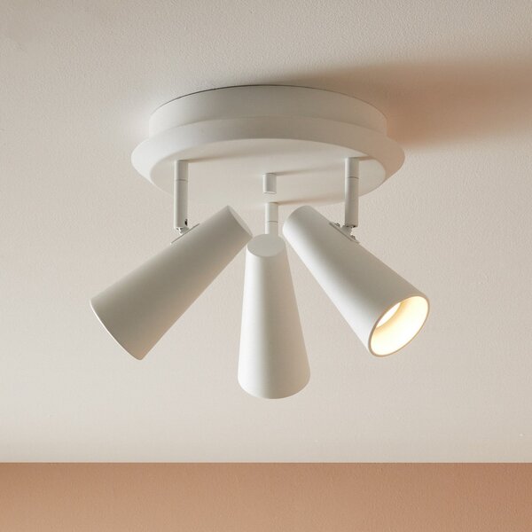 Mennyezeti Lámpa Markslöjd, Crest, dimmable, Fehér, Nappali, Fém, Modern