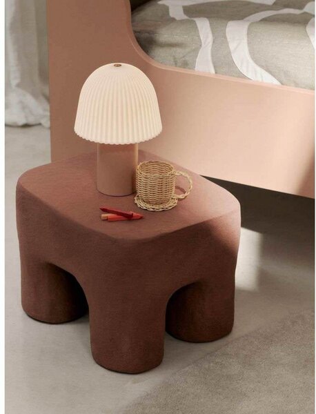 Frill Hordozható Asztali Lámpa Rose/White - Ferm Living