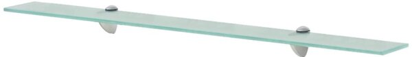 2 db lebegő üvegpolc 90 x 20 cm 8 mm