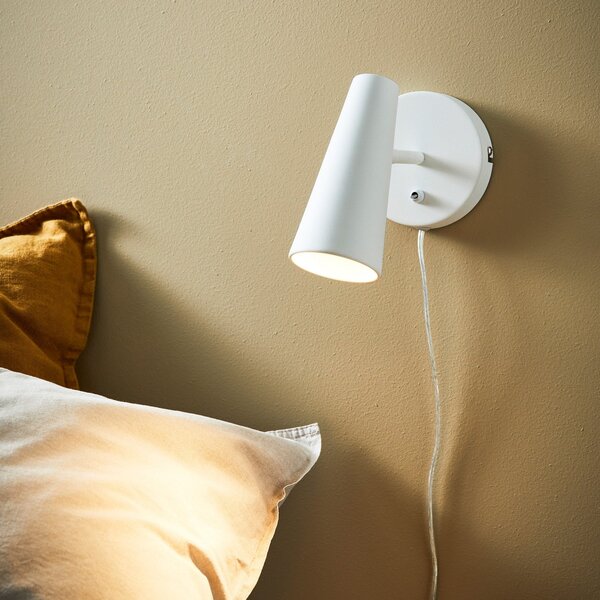 Fali Lámpa Markslöjd, Crest, dimmable, Fehér, Nappali, Fém, Modern