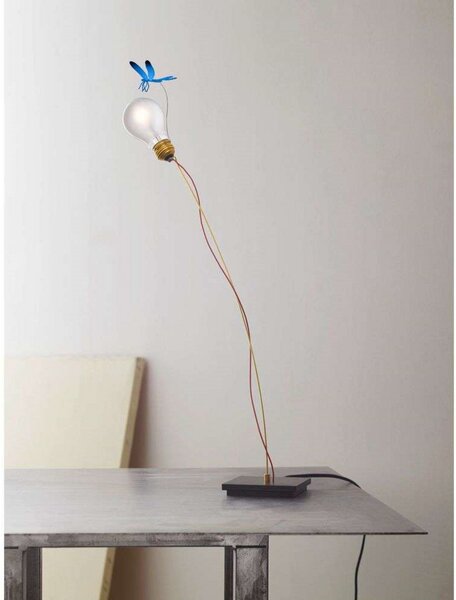 Asztali lámpa Ingo Maurer, dimmable, Fekete, Nappali, Alumínium