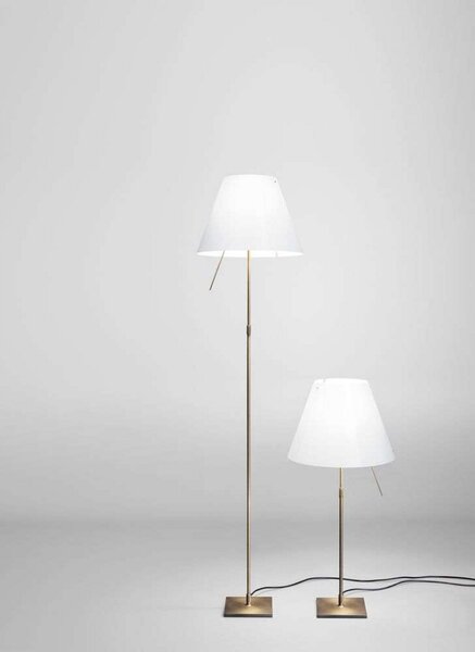 Asztali lámpa Luceplan, dimmable, Fehér, Nappali, Alumínium