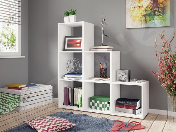 Regál Cyzara 011 (fehér)