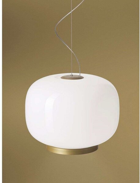 Függőlámpa Foscarini, dimmable, Arany / Sárgaréz, Étkező, Üveg