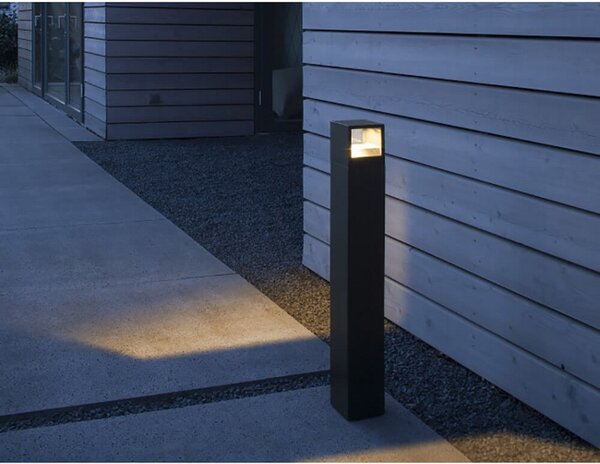 Kültéri Lámpa ANTIDARK, dimmable, Fekete, Terasz, Alumínium
